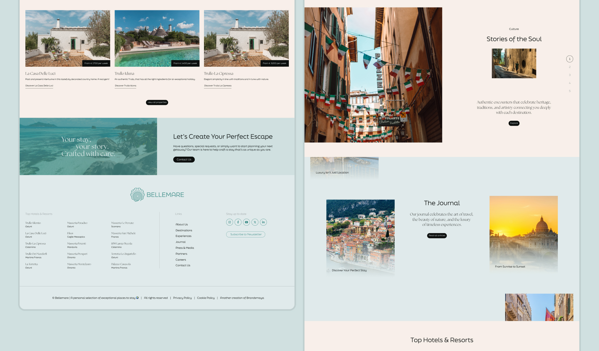 Bellemare Dashboard UI
